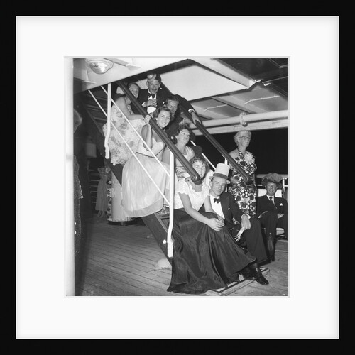 Cocktail party aboard the 'Chusan' by Marine Photo Service