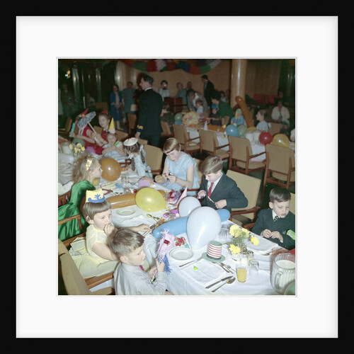 Children's party on the 'Empress of Canada' by Marine Photo Service