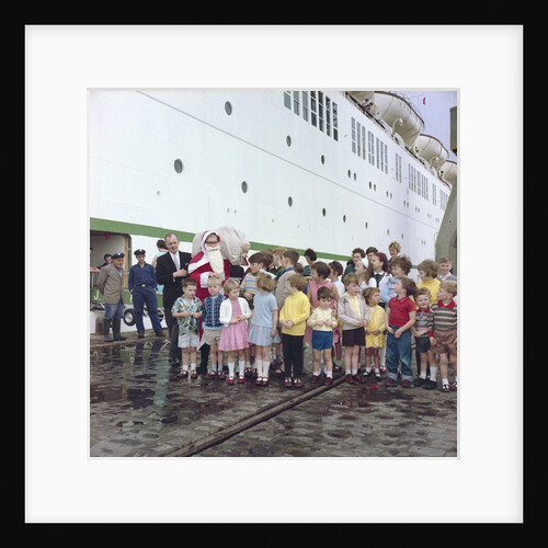 Christmas aboard the 'Empress of England' by Marine Photo Service