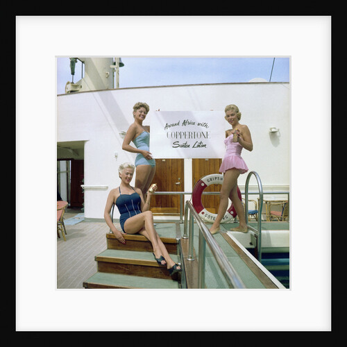 Around Africa with Coppertone Sunlotion' by Marine Photo Service