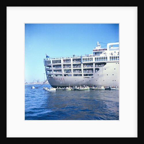 Stern of the 'Oriana' by Marine Photo Service
