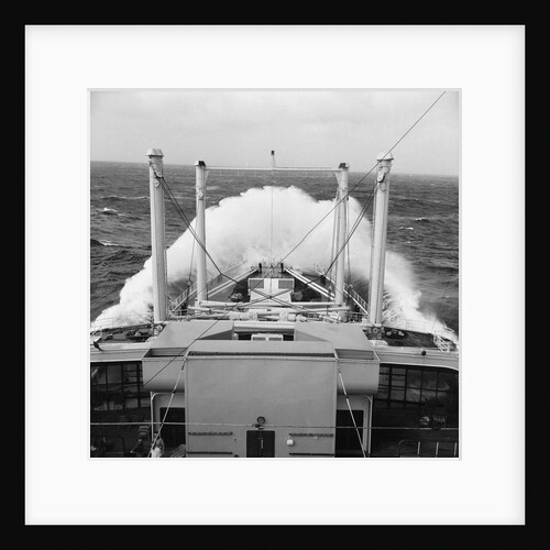 'Oronsay' in rough weather by Marine Photo Service
