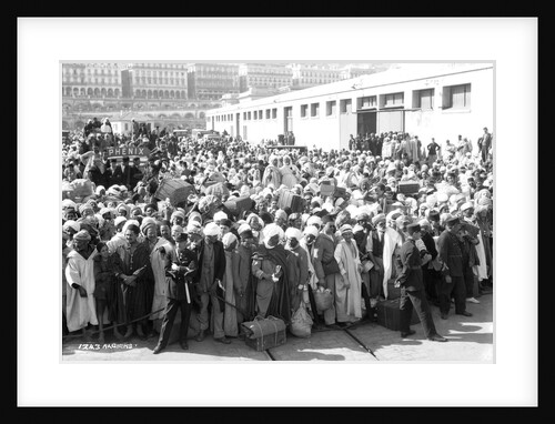 Arriving at the quayside at Algiers, Algeria by Marine Photo Service