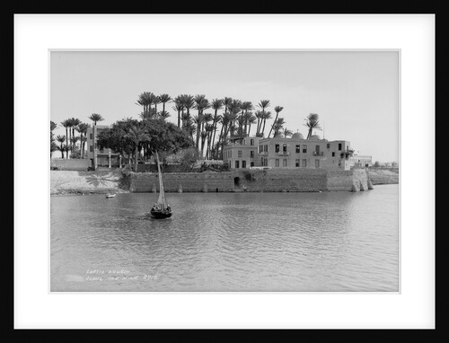 Coptic Church alongside the Nile at Cairo, Egypt by Marine Photo Service
