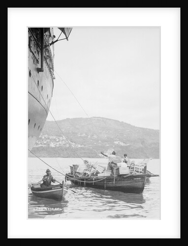 Wickerwork sellers in Funchal, Madeira by Marine Photo Service