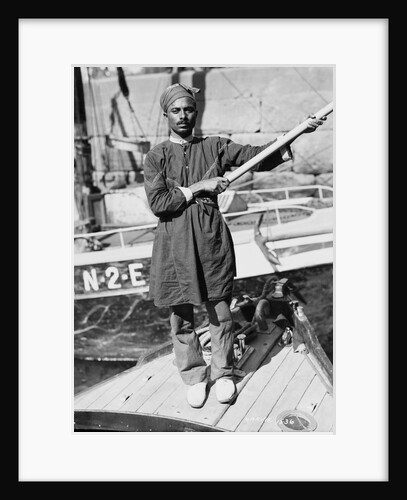 Lascar crew member at Narvik, Norway by unknown