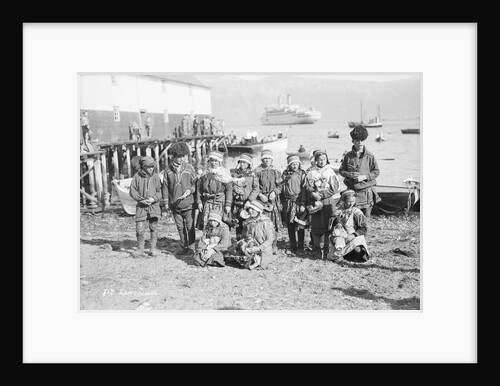 Sami people of northern Norway, circa 1935 by Marine Photo Service