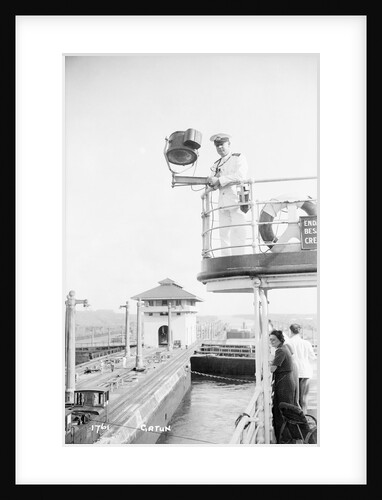 Panama Canal, Panama, 1925 by Marine Photo Service