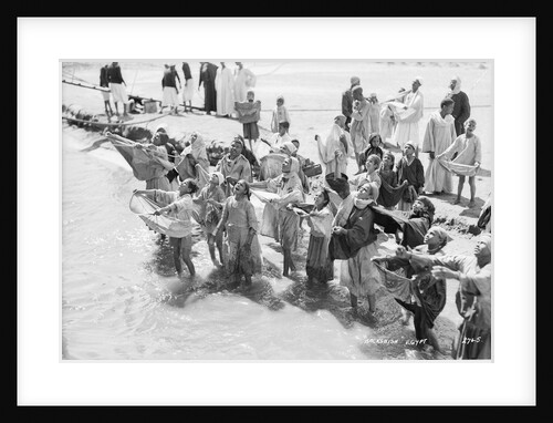 Children begging at Port Said, Egypt by Marine Photo Service