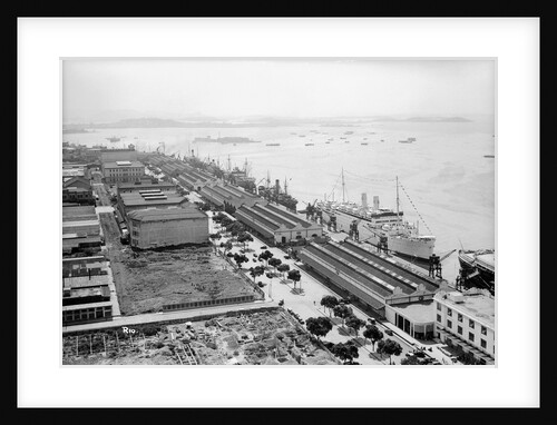 The 'Gripsholm' at Rio de Janeiro, Brazil by Marine Photo Service