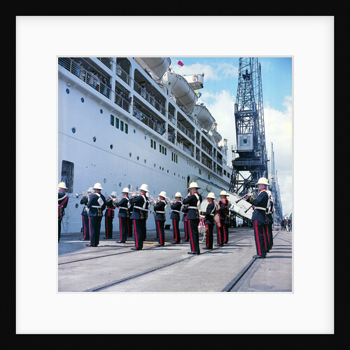Quayside bands at San Juan, Puerto Rico by Marine Photo Service