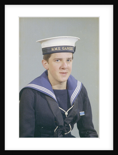 Portrait of John Hancock, HMS Ganges, 14th December 1975 by Reginald Arthur Fisk