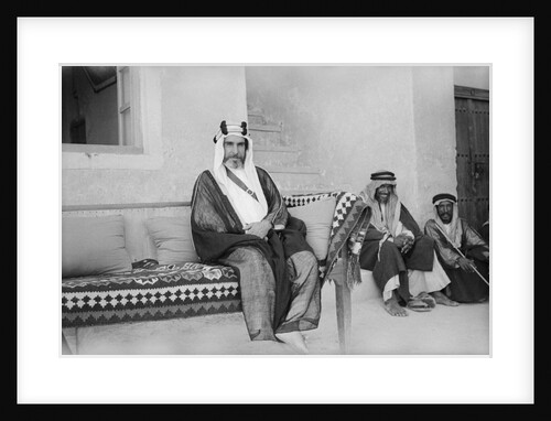 Sheikh Ali Al-Khalifa, Director of Public Security and governor of Kuwait City by Alan Villiers