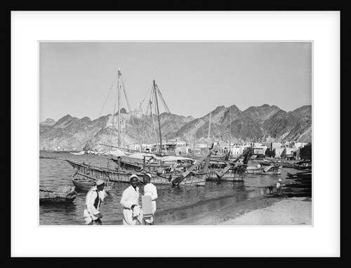 Badans at Mutrah by Alan Villiers