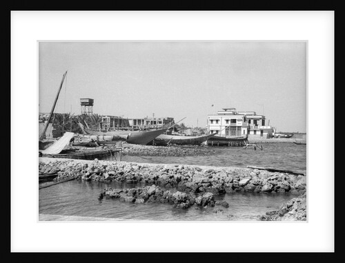 Manama waterfront by Alan Villiers