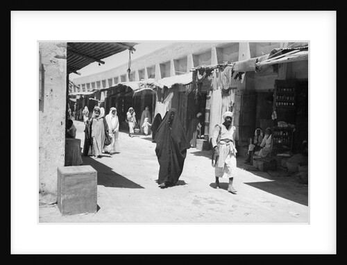 The bazaar or suq, Kuwait by Alan Villiers