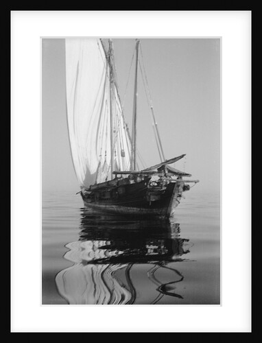 Becalmed off the Swahili coast by Alan Villiers