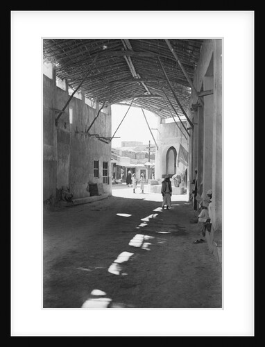 Covered suq, Kuwait by Alan Villiers