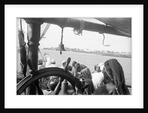 'Triumph of Righteousness' departing from Lamu by Alan Villiers
