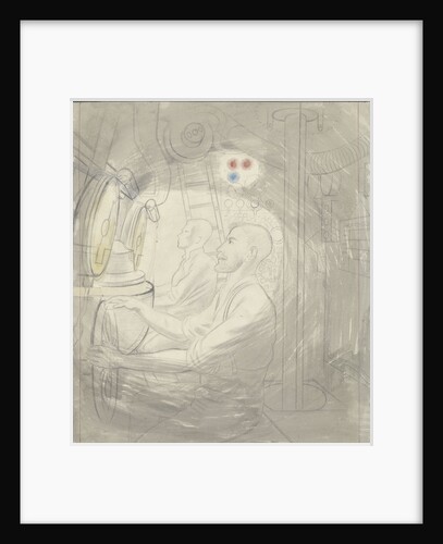 Submarine Series: Diving Controls by Eric Ravilious