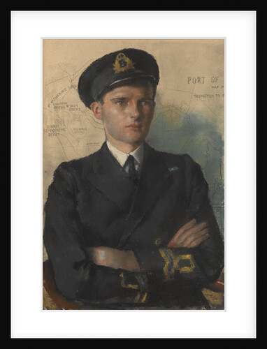 Lieutenant Peter Danckwerts, GC. RNVR by William Dring
