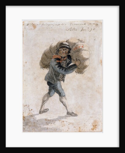 Bray Album: 'A Sailor bringing up his hammock, Pallas, Jany 75' by Gabriel Bray