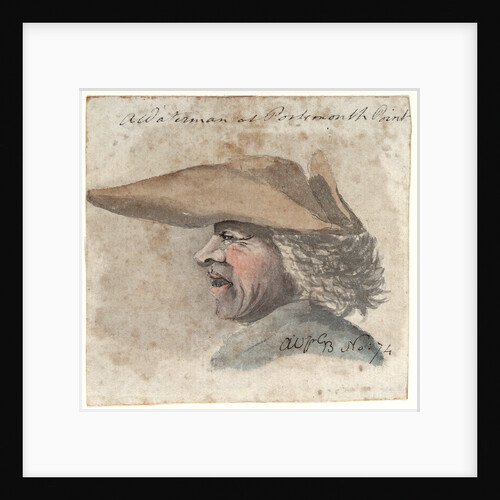 A waterman at Portsmouth Point by Gabriel Bray