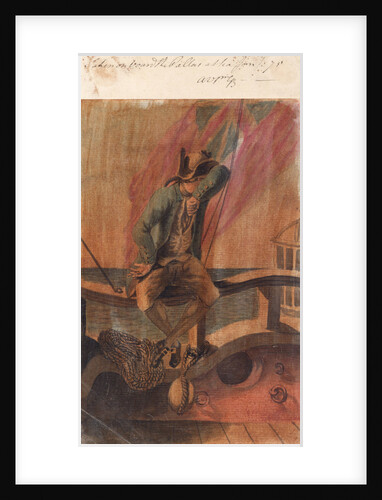A midshipman on board the 'Pallas' at sea by Gabriel Bray