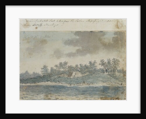 A view of a Dutch fort taken from the Pallas whe[n] passing it supposed to be Artez [Anzer] [Bray album] by Gabriel Bray