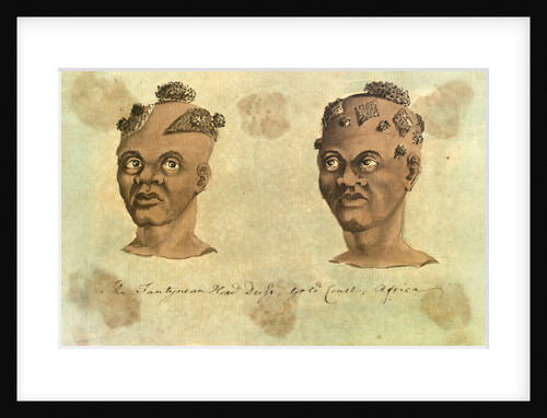 'The Fantyman Head Dress, Gold Coast, Africa' [Bray album] by Gabriel Bray