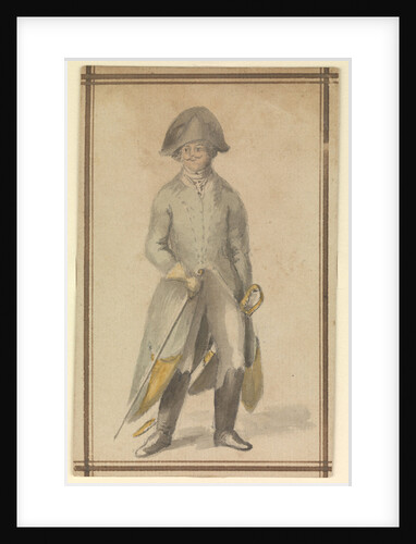 Male figure in military uniform by Gabriel Bray