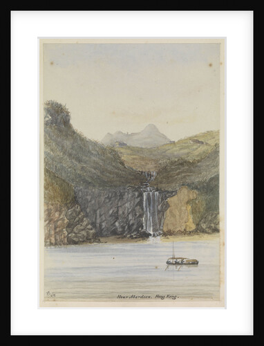 'Near Aberdeen, Hong Kong.' [China] by James Henry Butt