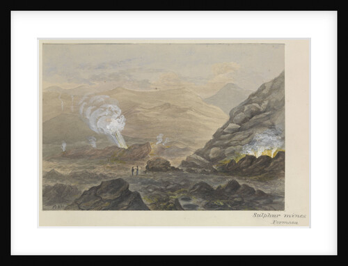 'Sulphur mines, Formosa' [Taiwan] by James Henry Butt