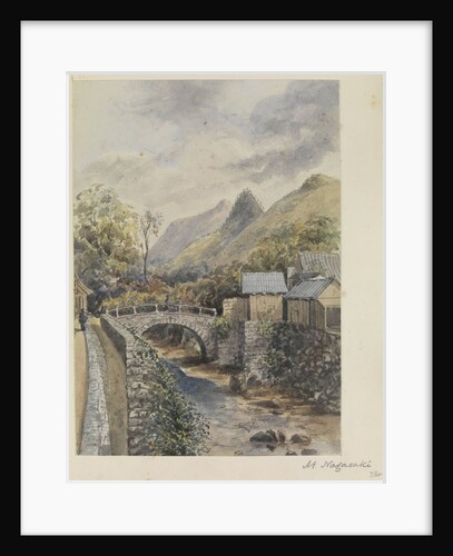 'At Nagasaki' [Japan] by James Henry Butt
