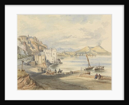 The road at Posillipo, Naples by James Henry Henry Butt