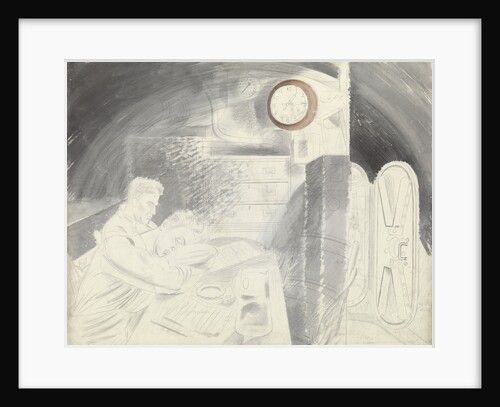 Submarine Series: The Ward Room by Eric Ravilious