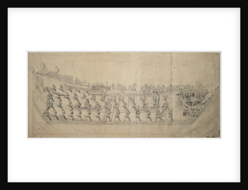 Portrait of the English ship 'Charles' by Willem van de Velde the Elder