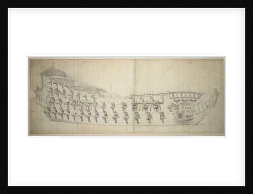 The 'Dolfijn' by Willem van de Velde the Elder