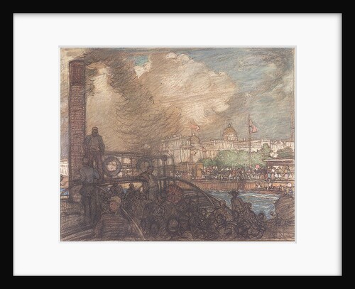 Greenwich Hospital on a Bank Holiday by Frank William Brangwyn