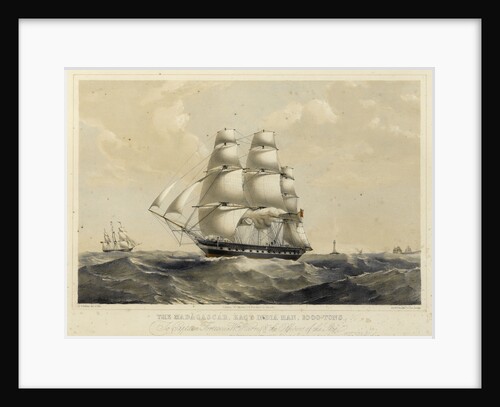 The East Indiaman 'Madagascar' by Thomas Goldsworth Dutton