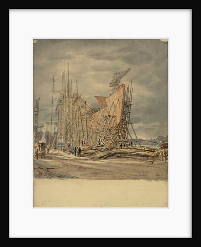 Shipbuilding by Henry Rushbury