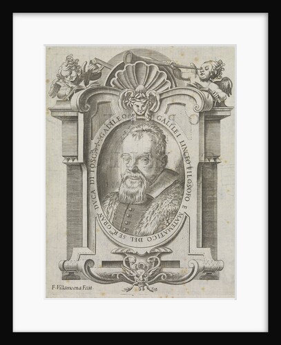 Galileo Galilei (1564-1642) by F Villamoena