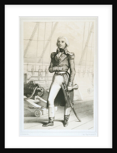 Francis Paul Count De Brueys, French Admiral by Alexandre Lacauchie