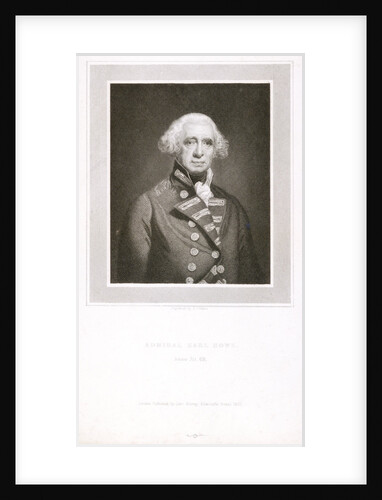 Admiral Earl Howe, Anno AEt 69' by John Singleton Copley