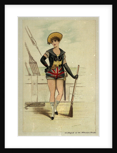 The Sailor on the Stage, 1887' by Alf Cooke