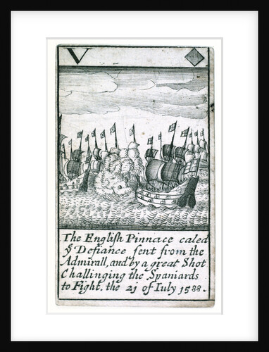 Armada playing cards by unknown