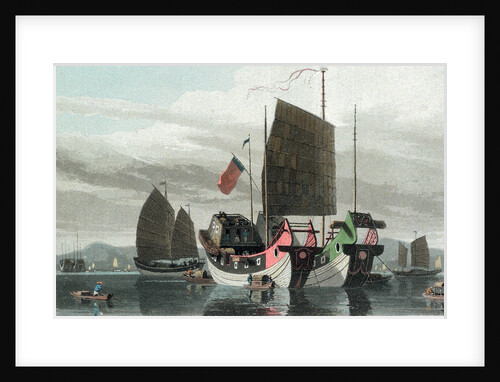 Chinese Junks by Thomas Daniell