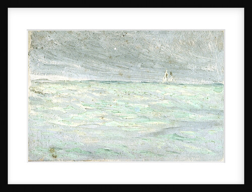 Study of Sea and Sky with a Distant Sailing Ship by William Lionel Wyllie
