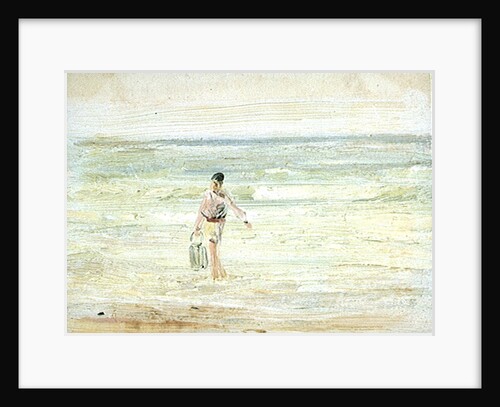 Study of a figure at the water by William Lionel Wyllie