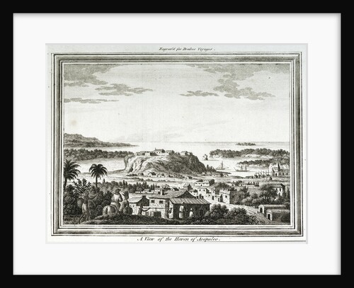 A view of the haven of Acapulco by unknown